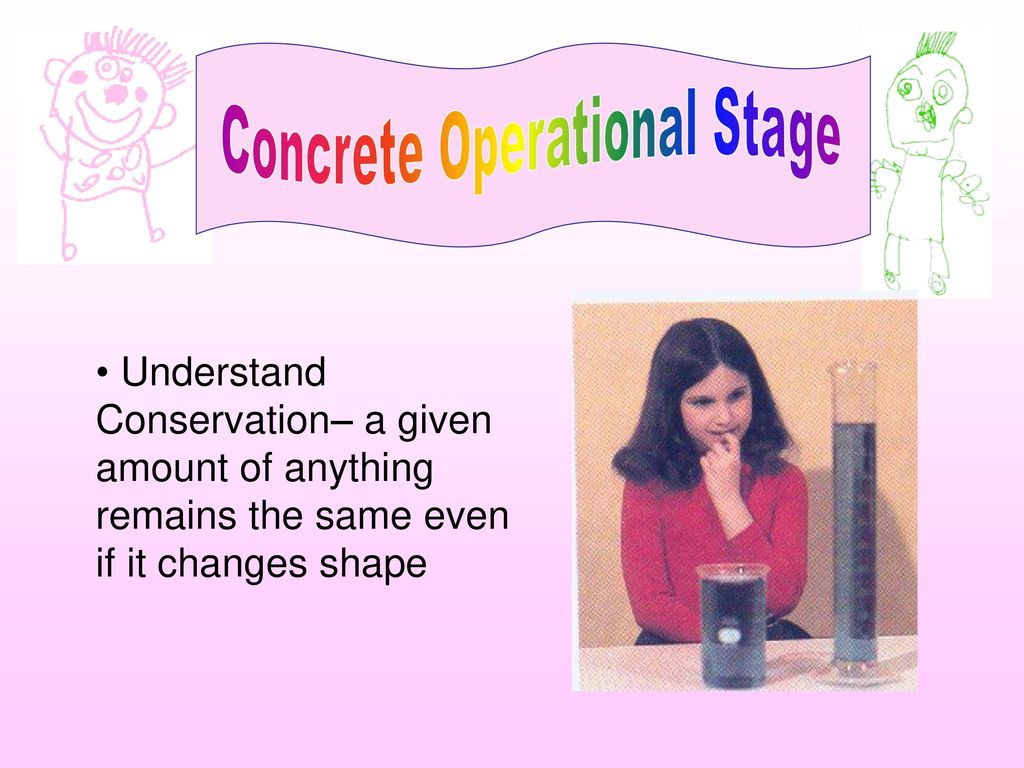 Examples of concrete operational stage in the classroom hot sale